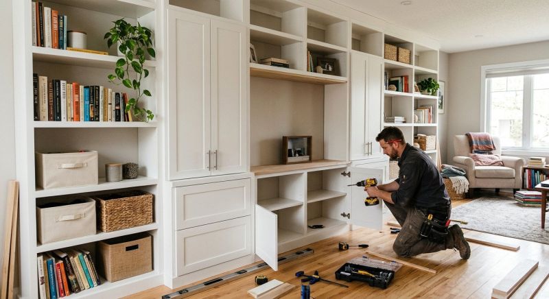 Built In Shelving Service in Woodbridge, VA