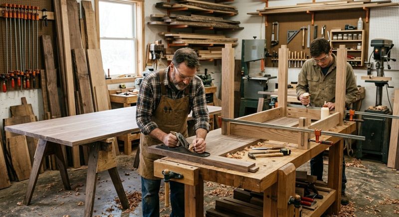 Custom Furniture Construction in Fairfax, VA