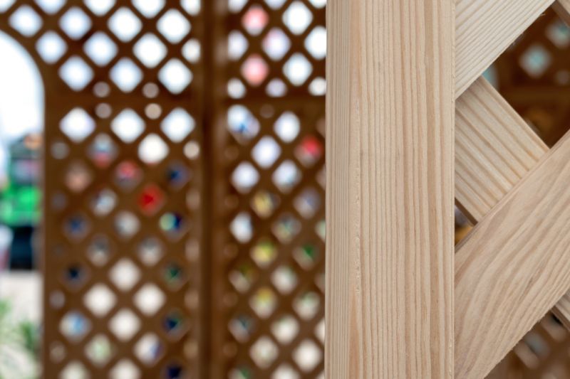 Lattice Arbor Installation in Wilmington, NC
