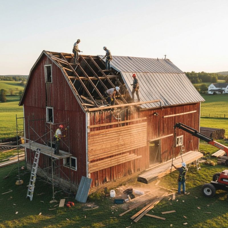 Barn Renovation in Overland Park, KS