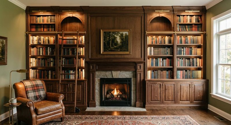 Bookshelves Installation in Fairfax, VA