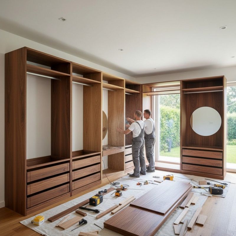 Built In Bookshelves Installation in Frederick, MD