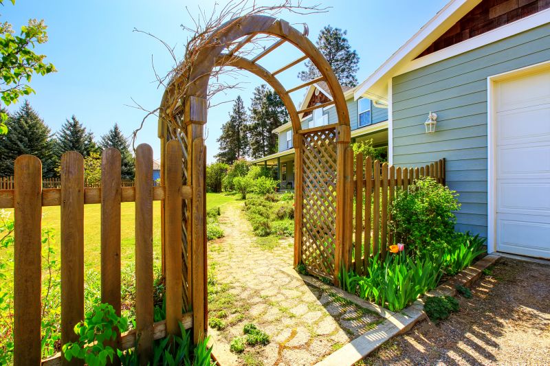 Garden Arbor Installation in Conroe, TX
