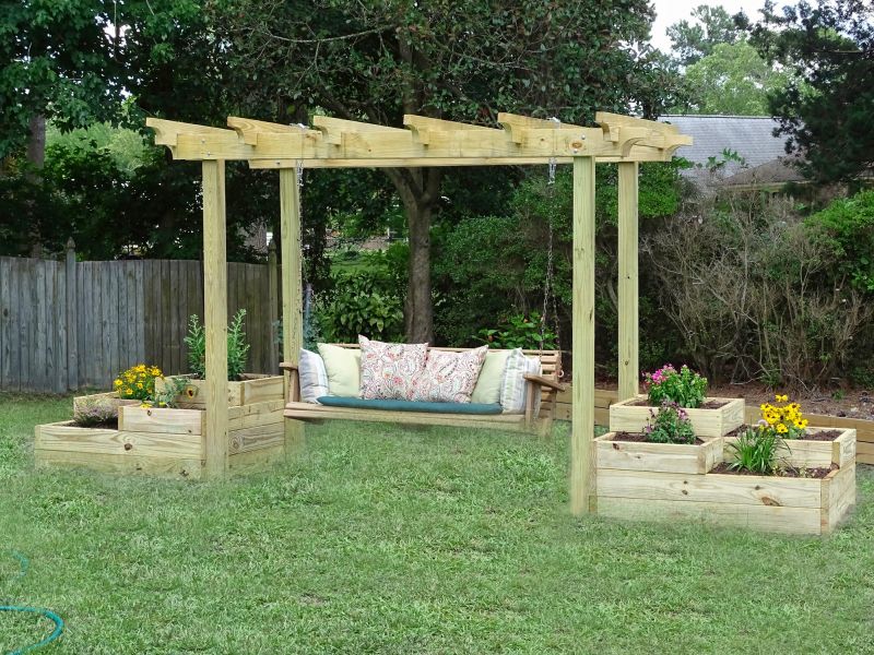 Garden Trellis Installation in Conroe, TX