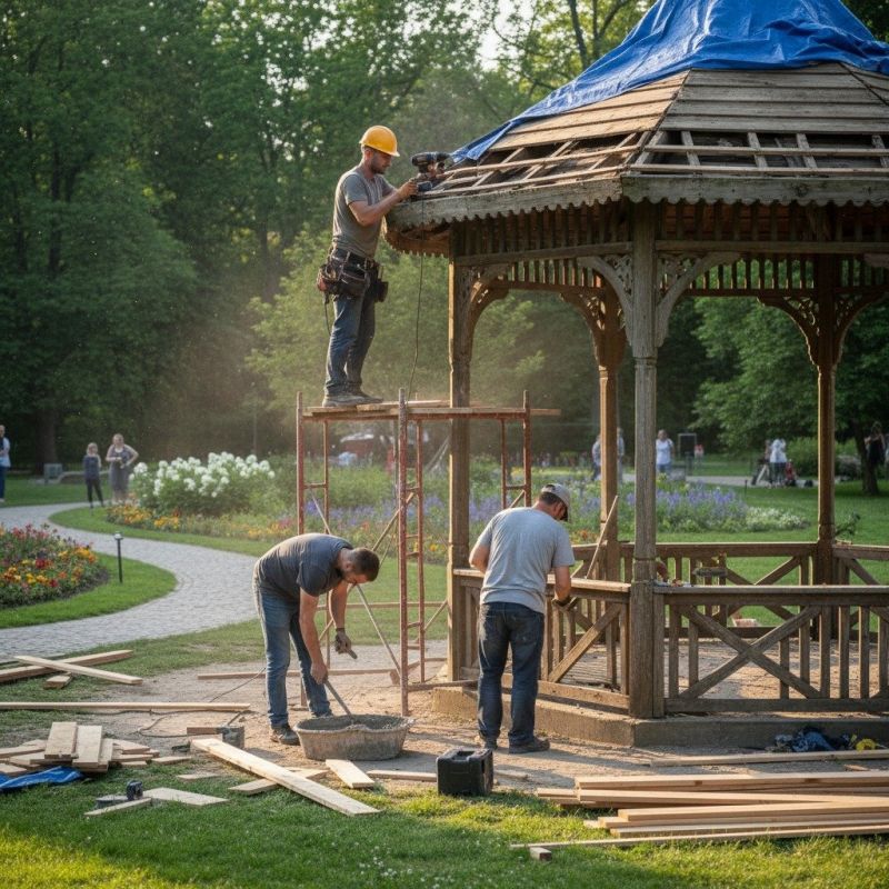 Gazebo Repair in Wilmington, NC