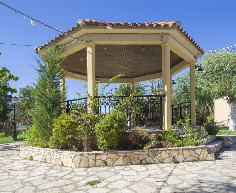 Hexagon Gazebo Installation in Kansas City, KS