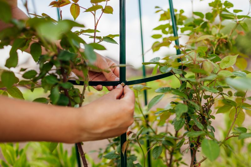 Vineyard Trellis Installation in Wilmington, NC