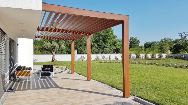 Wood Pergola Installation in Kansas City, KS