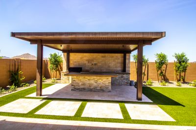 Wood Pergola Installation in Wilmington, NC